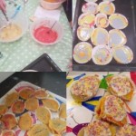We decided to get ambitious and make some rainbow cupcakes, they turned out well and were delicious