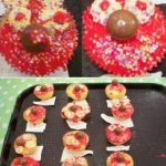 we enjoyed making these red nose day cakes.