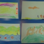 We had fun creating these summer pictures