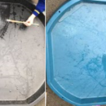 the children had great fun playing in the tuff spots outside with water and brushes
